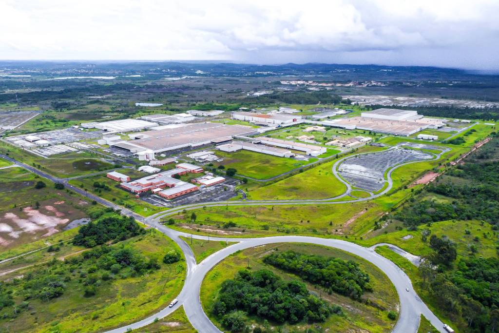 Complexo fabril da BYD em Camaçari (BA)