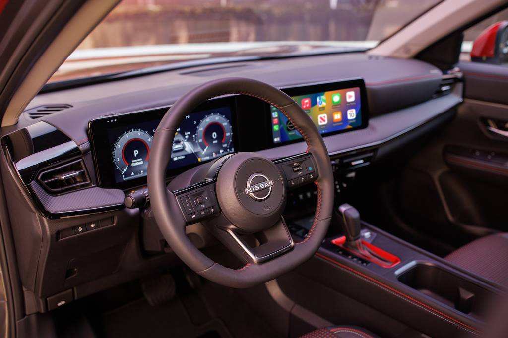 Novo Nissan Kicks 2025 (1) Painel do novo Nissan Kicks 2025