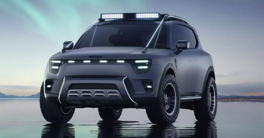 Smart Concept #5: SUV elétrico antecipa o maior carro já feito pela marca