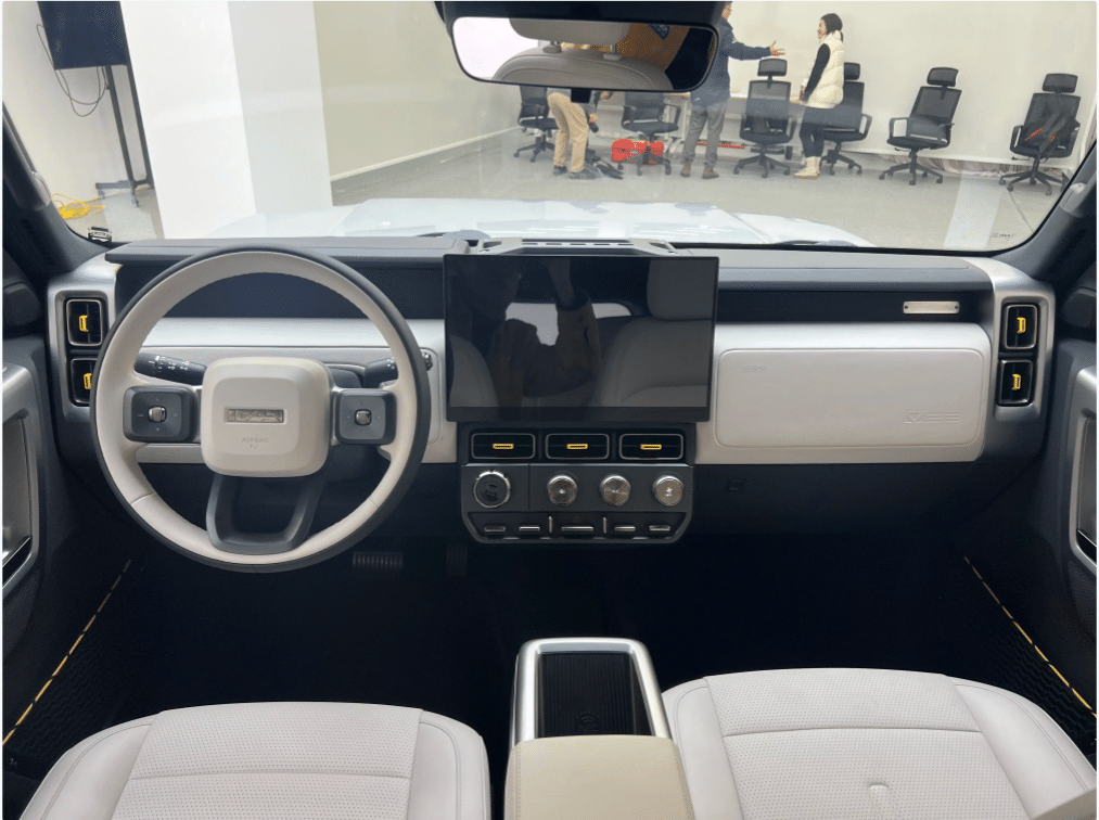 Interior do iCar V23