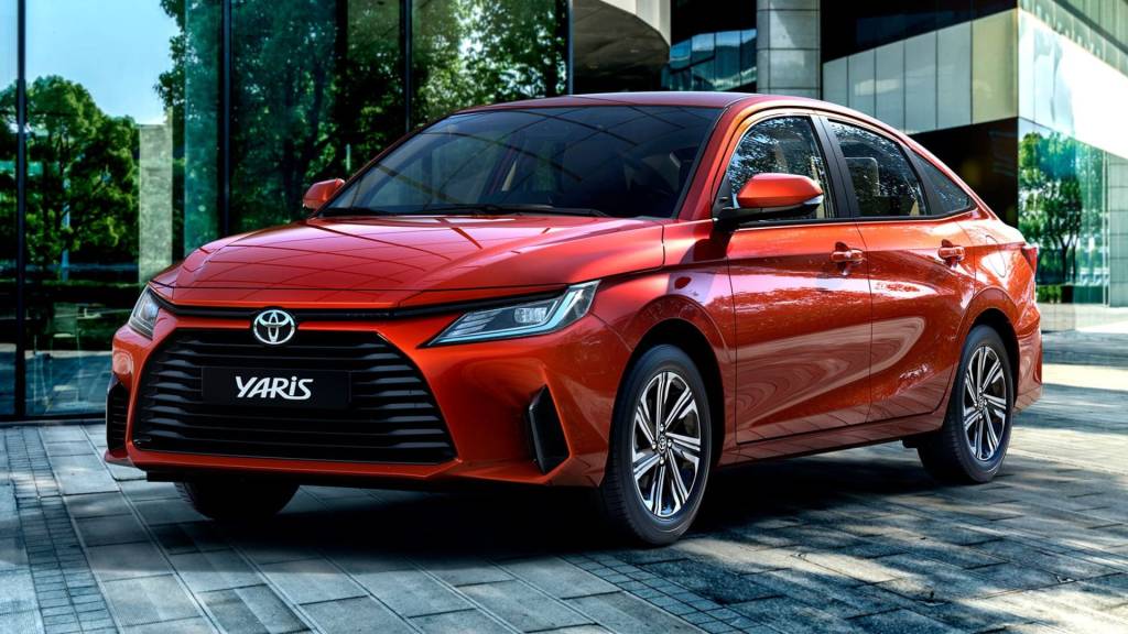 Nova geração do Toyota Yaris já existe na Ásia