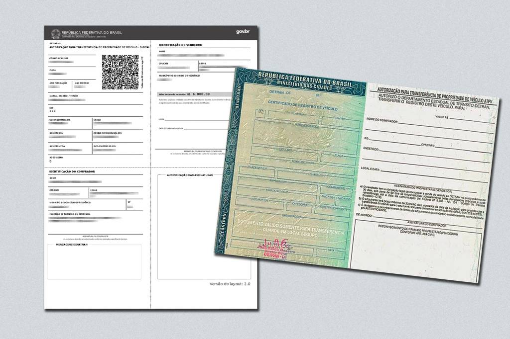 O que fazer se documento de compra e venda do carro for preenchido errado?