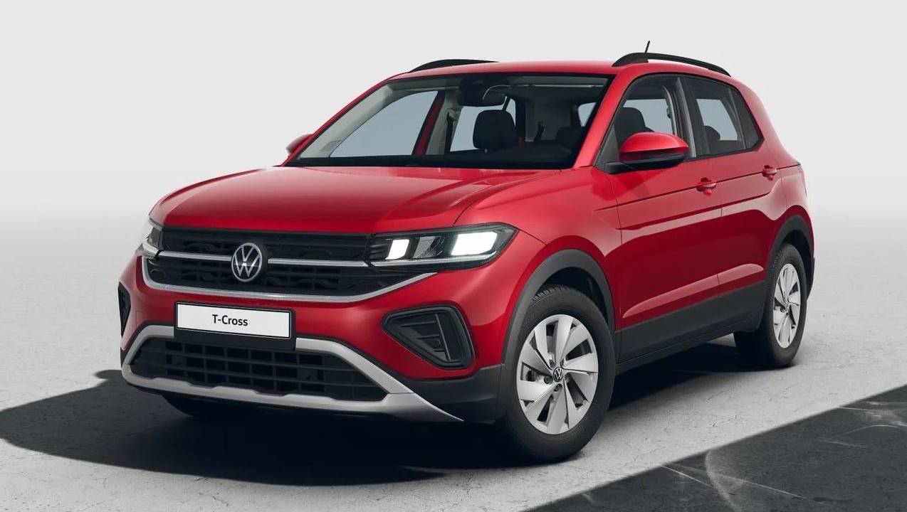 Volkswagen T-Cross 2025 de entrada na Europa