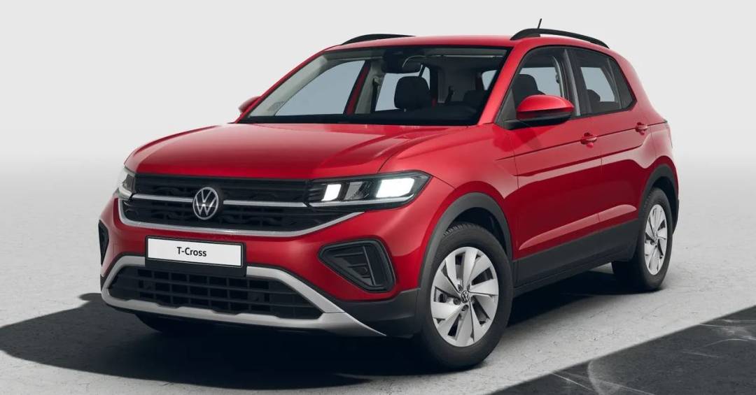 Novo VW T-Cross 2025 será igual ao europeu e revela seu interior