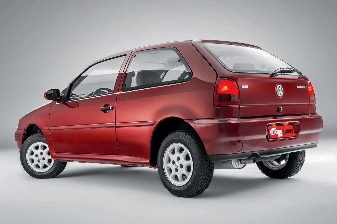 Gol GLi modelo 1995, da Volkswagen, automóvel testado pela revista Quatro Rodas (4)