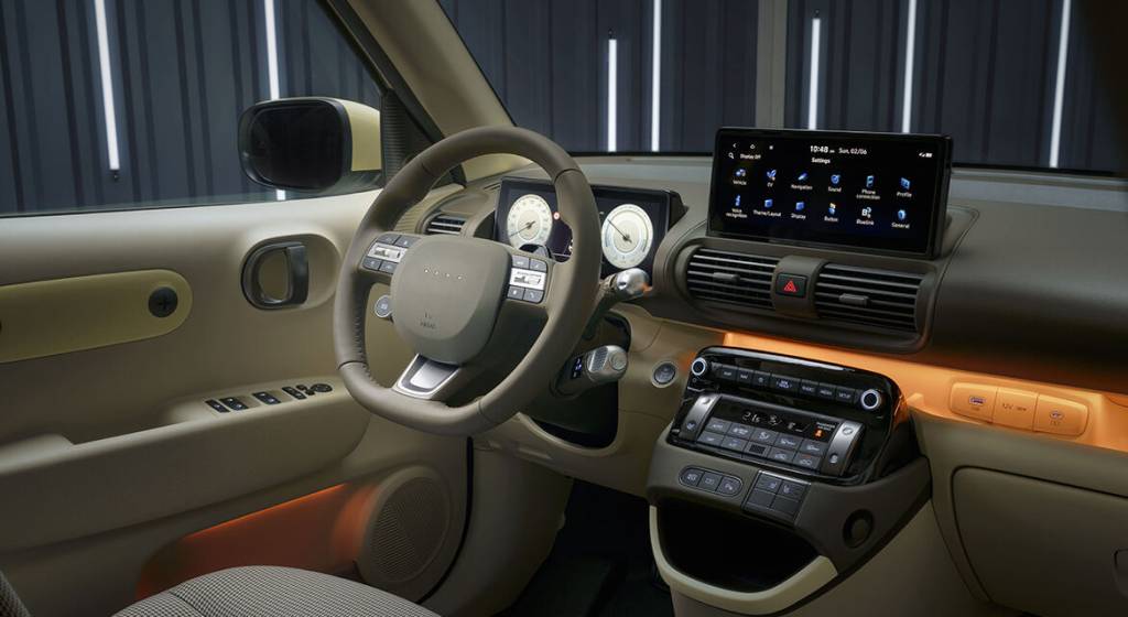 Inster interior Hyundai Inster