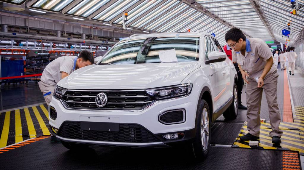 Fábrica da Volkswagen na China Fábrica da Volkswagen na China