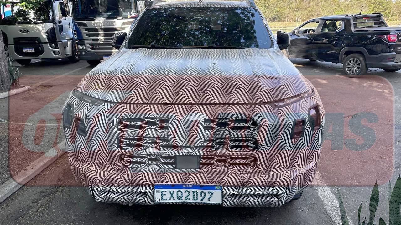 Mitsubishi L200 Triton 2026 em testes