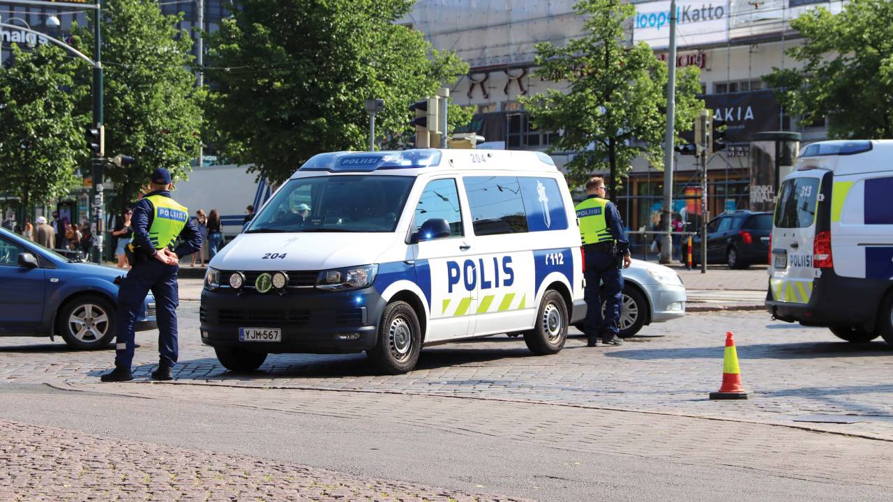 Policia na Finlandia