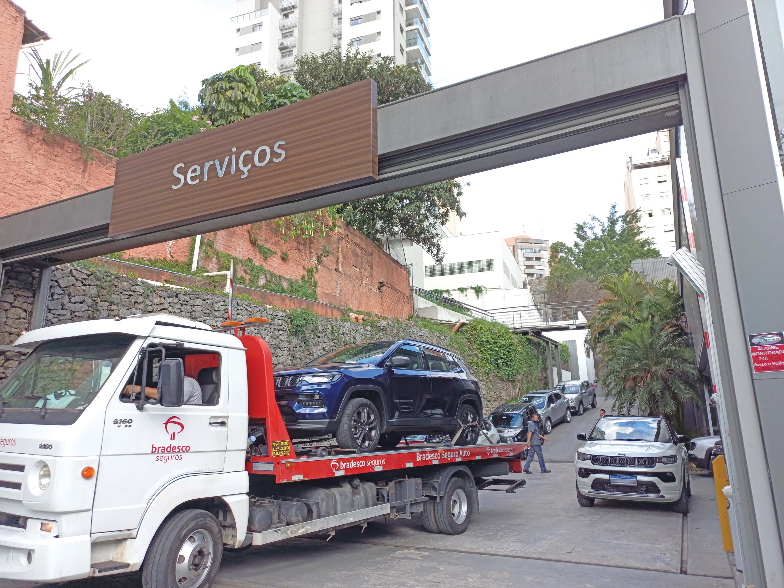 desmonte do jeep compass