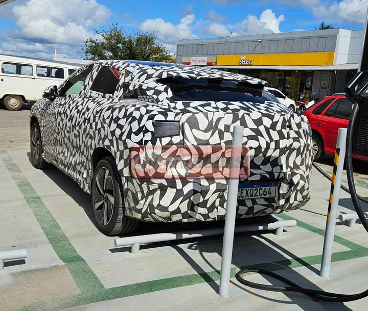 BYD Sea Lion 7 em testes no Brasil BYD Sea Lion 7 em testes no Brasil