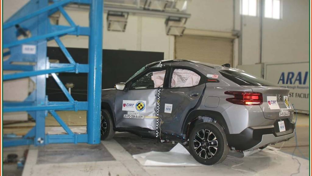 citroen-basalt—bharat-ncap (3) Basalt crash test