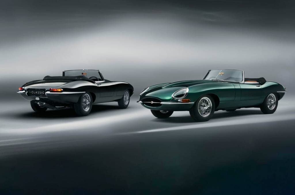 Jaguar E-Type volta a ser fabricado após 50 anos e tem até injeção eletrônica