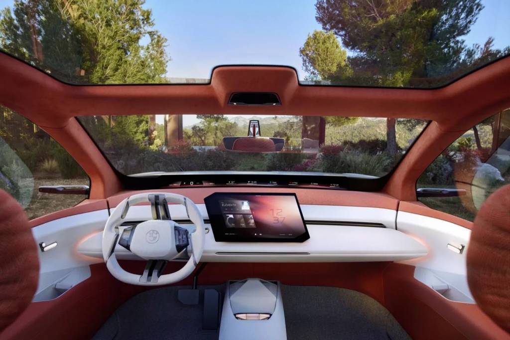 Interior BMW Vision Neue Klasse Concept