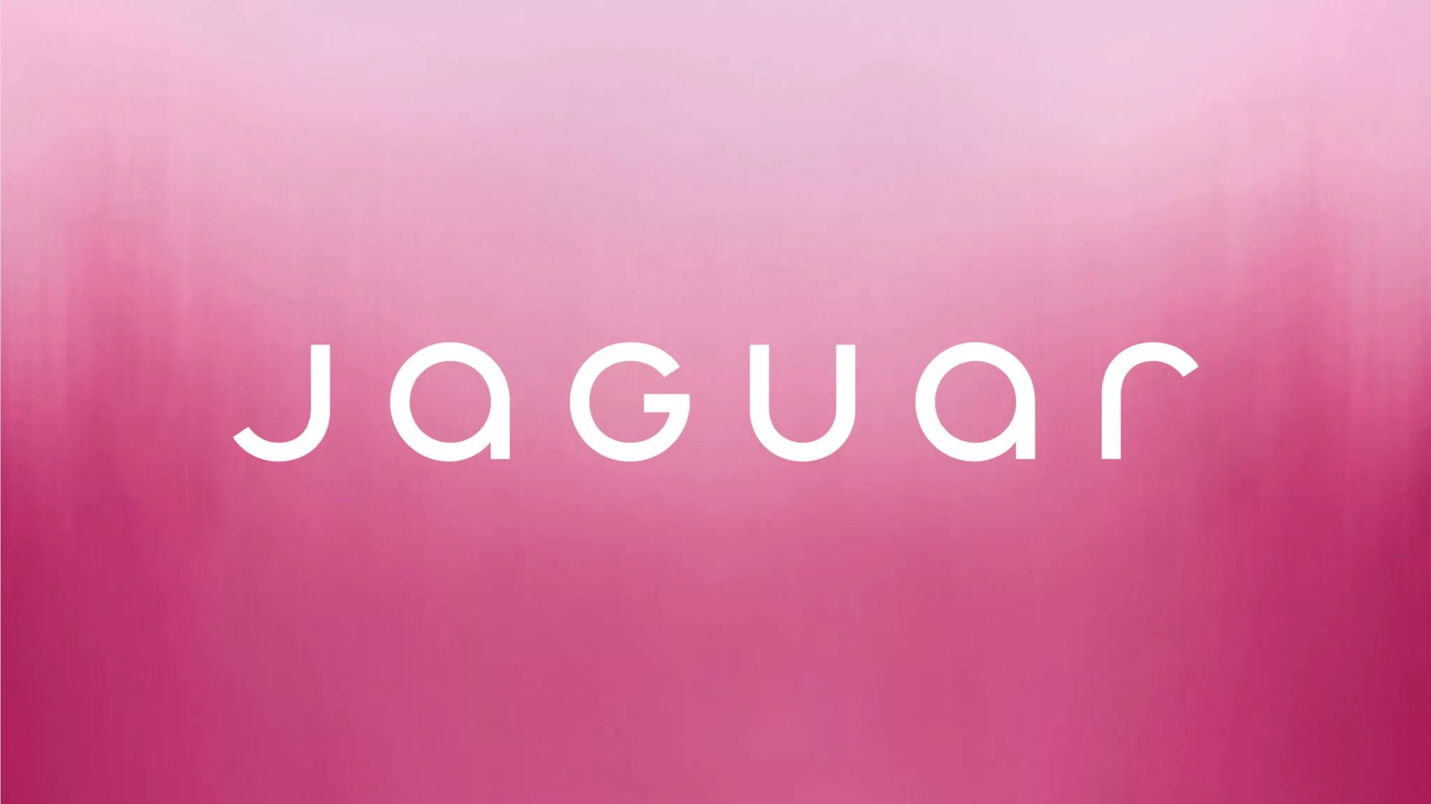 Nova apresentação de logotipo da Jaguar