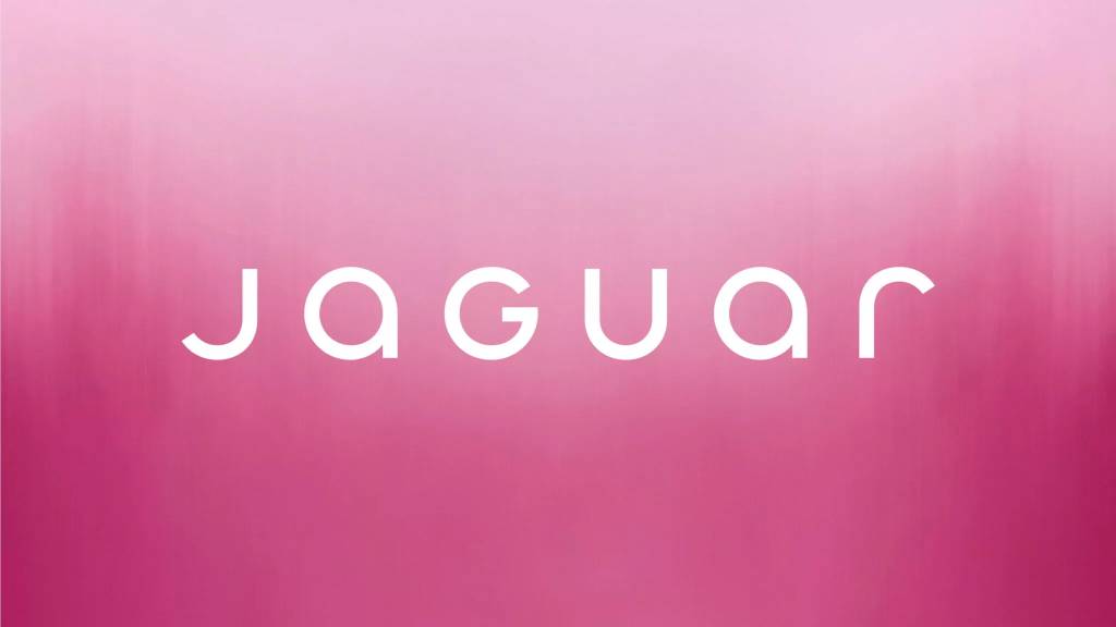 Nova apresentação de logotipo da Jaguar