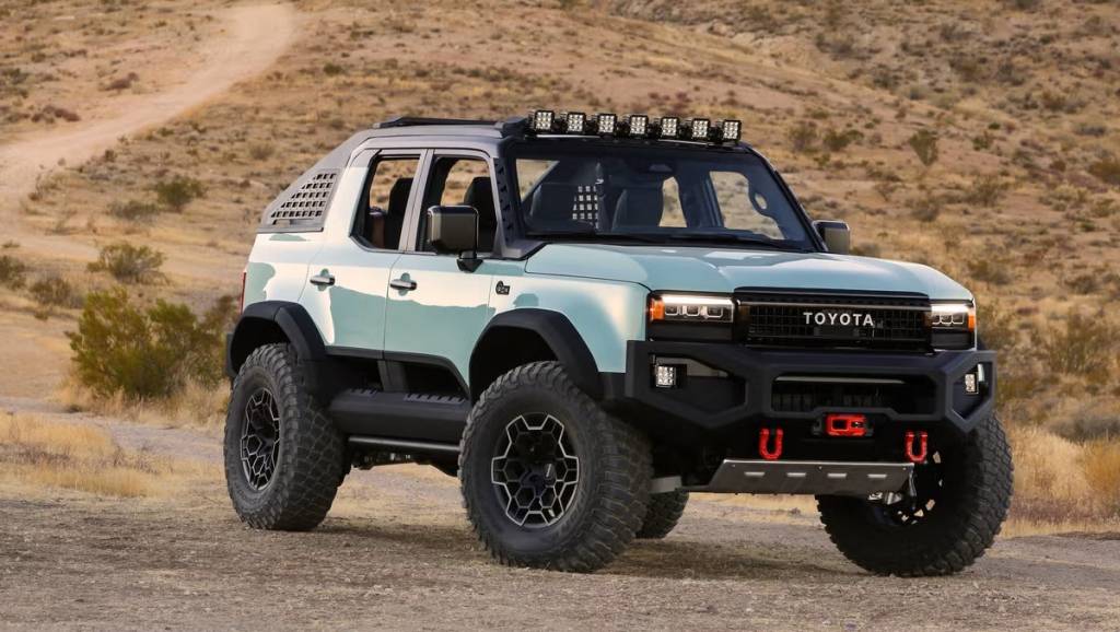 Toyota Land Cruiser perde teto e fica ainda mais off-road com o conceito ROX