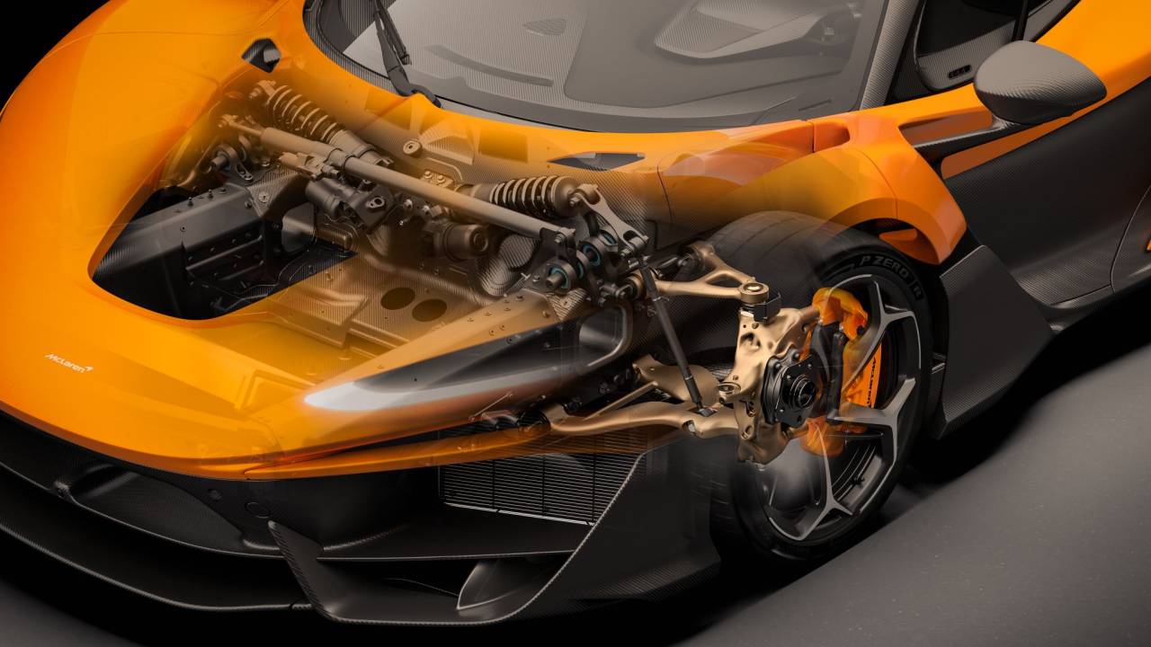 Suspensão do McLaren W1 é feita em impressora 3D