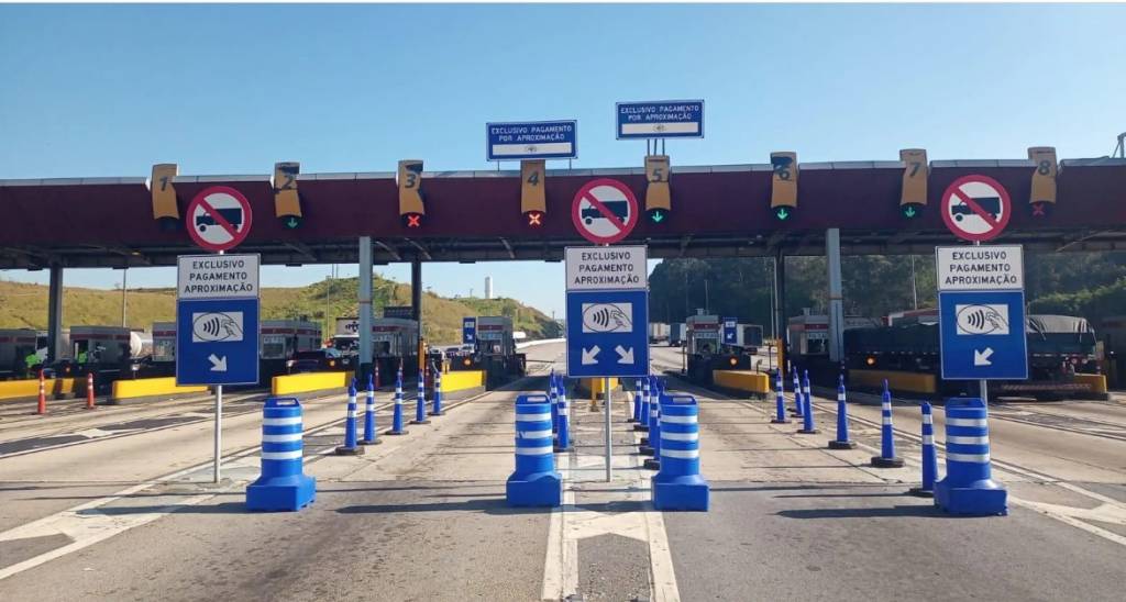 Pedágios de 11 estradas no Brasil deixarão de aceitar pagamento em dinheiro