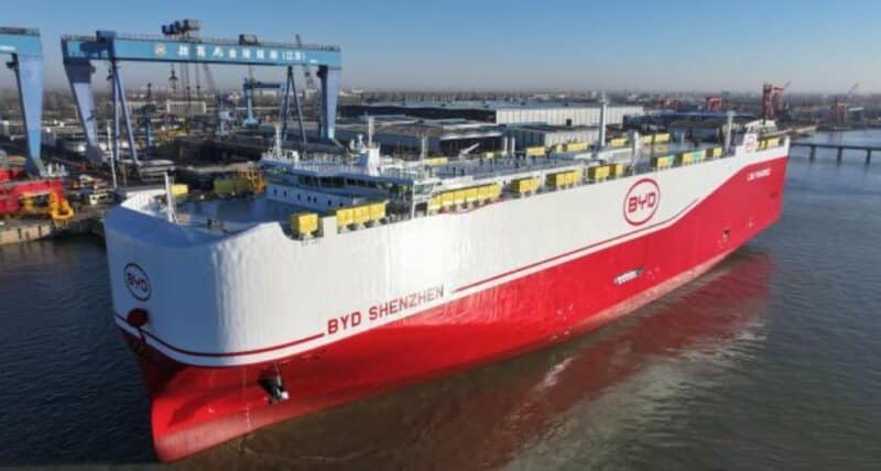 BYD Shenzhen – navio (3) BYD Shenzhen - navio (3)