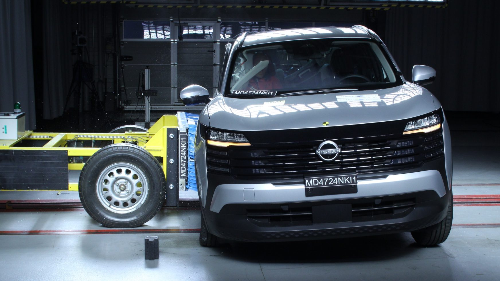 Crash test novo Nissan Kicks