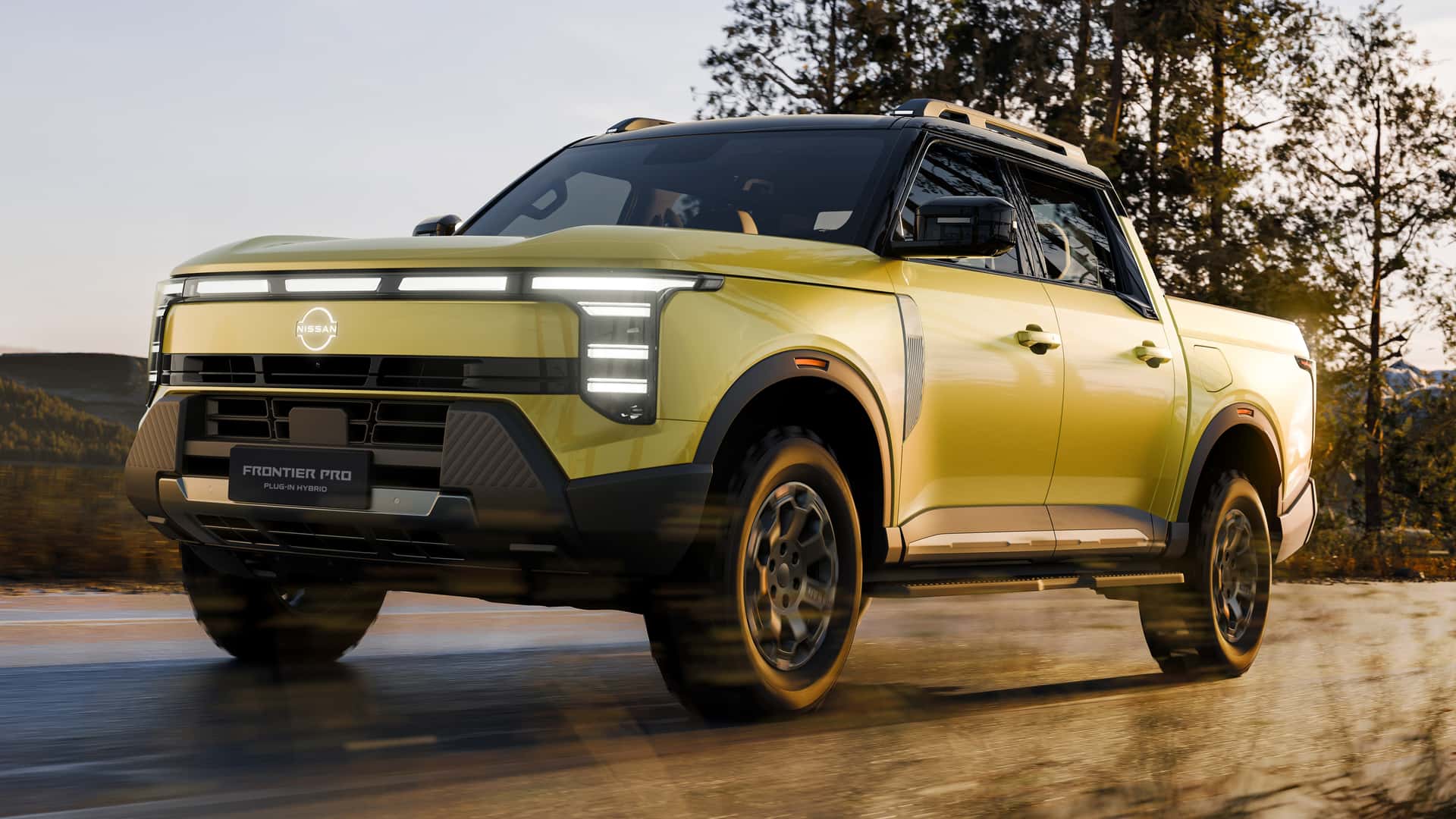 Nissan Frontier pro híbrida