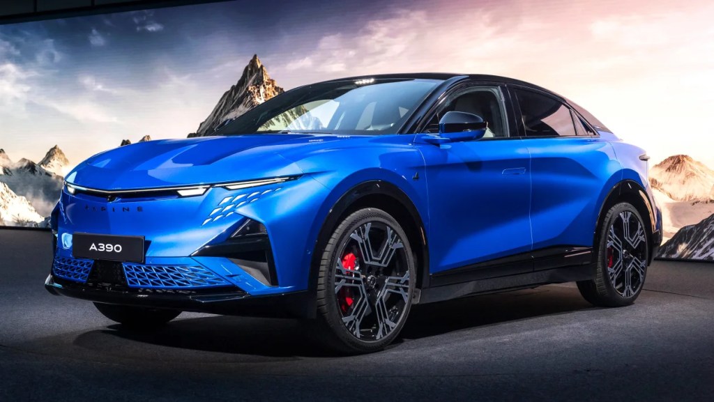 Alpine A390 é elétrico de 470 cv que vai brigar com Macan e Model Y