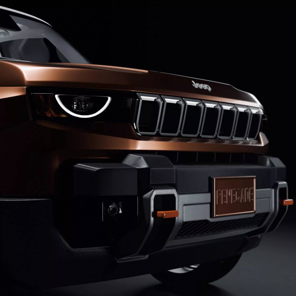 Jeep Renegade terceira geração Render Jeep Renegade terceira geração Render