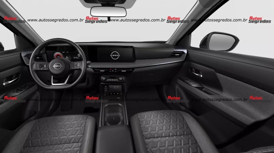 interior Nissan Kicks Advance