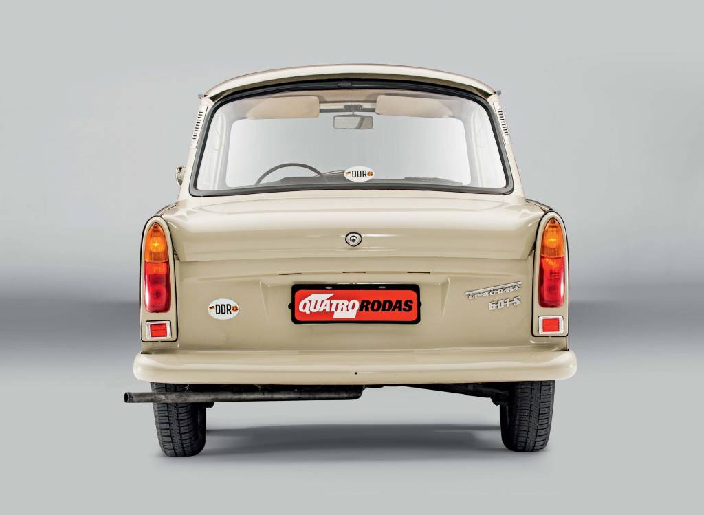 Sachsenring Trabant (3) Trabant modelo 1971, da Sachsenring, automóvel testado pela revista Quatro Rodas.