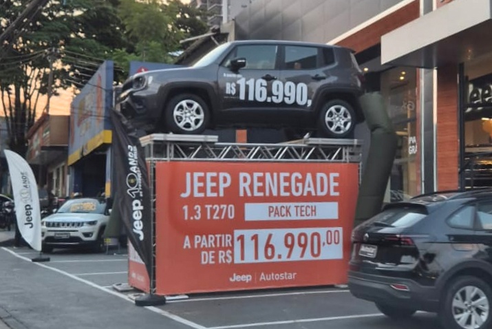 Jeep Renegade promoção Jeep Renegade promoção