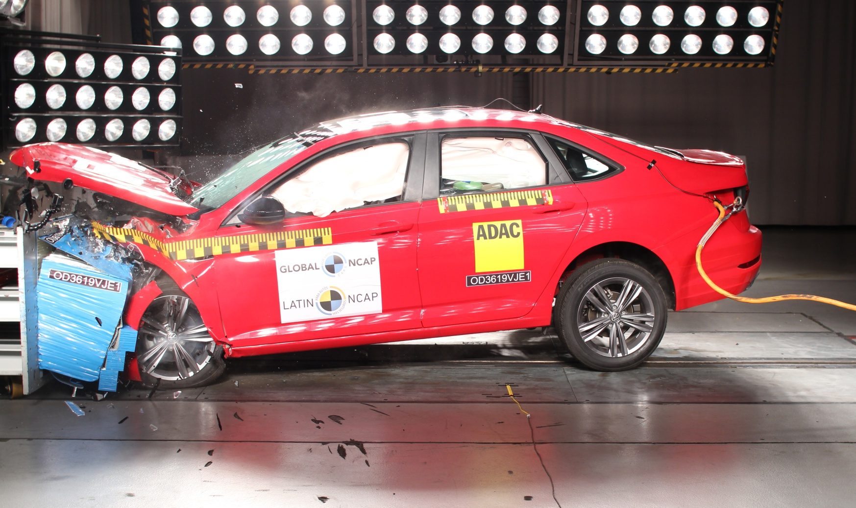 Volkswagen Jetta recebe cinco estrelas no Latin NCAP