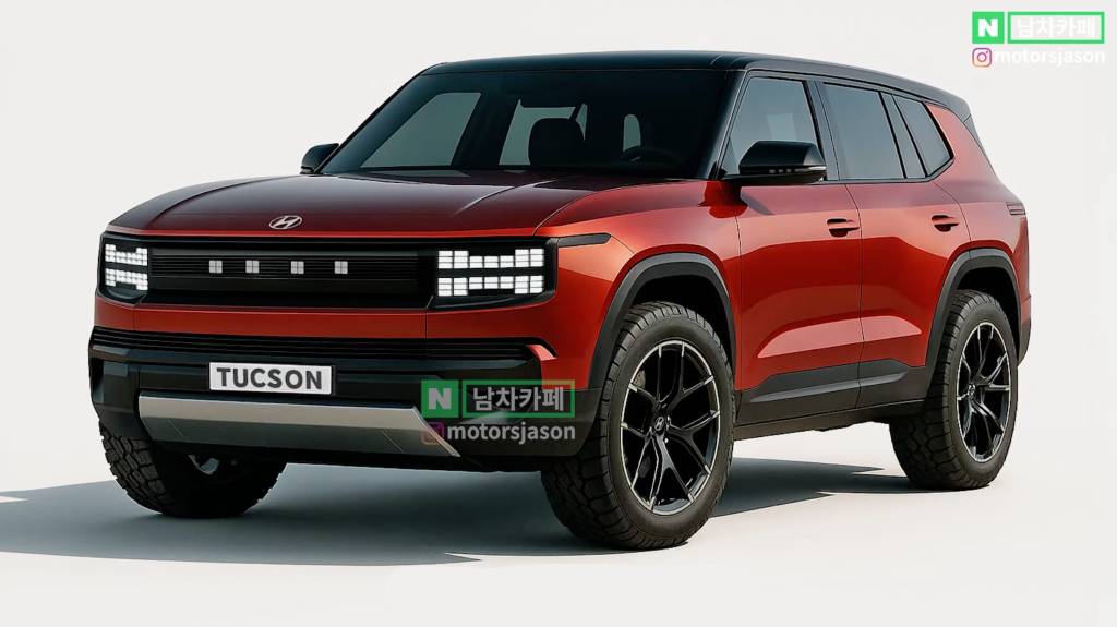 Nova geração do Hyundai Tucson terá design futurista e será apenas híbrido