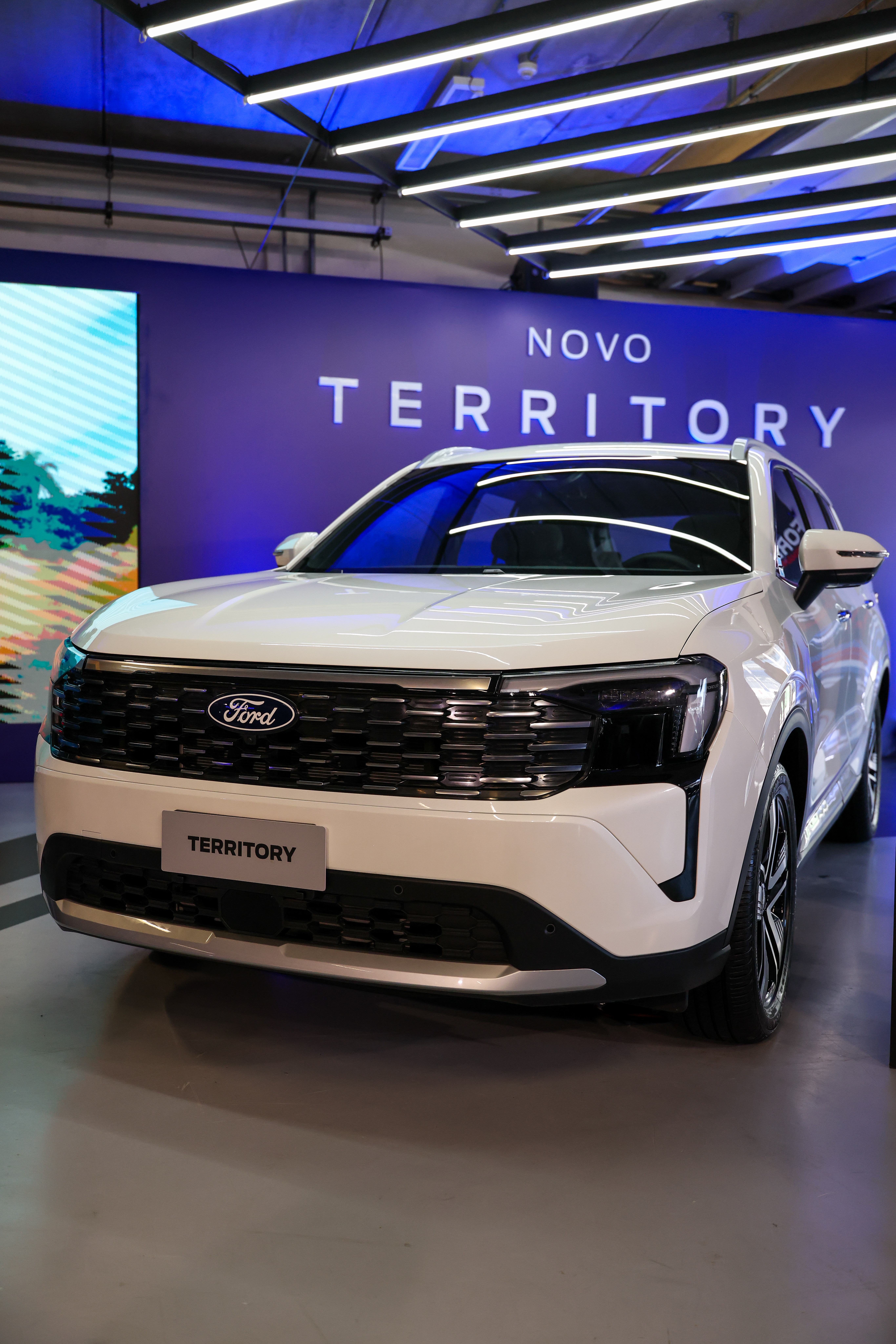 O SUV renovado fez sua primeira aparição pública no Brasil
