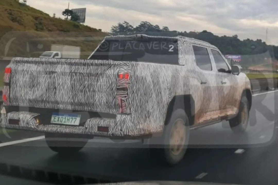 Volkswagen Amarok 2027 em testes