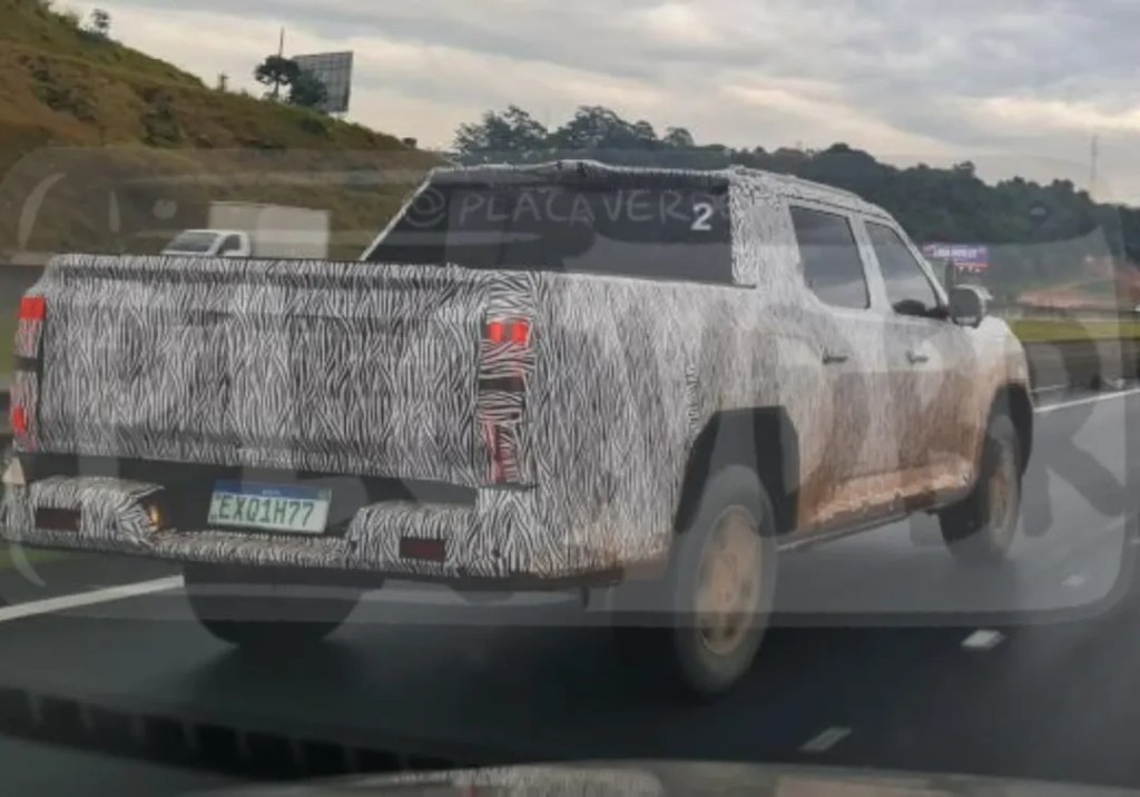 Volkswagen Amarok 2027 aparece pela primeira vez no Brasil e será gigante