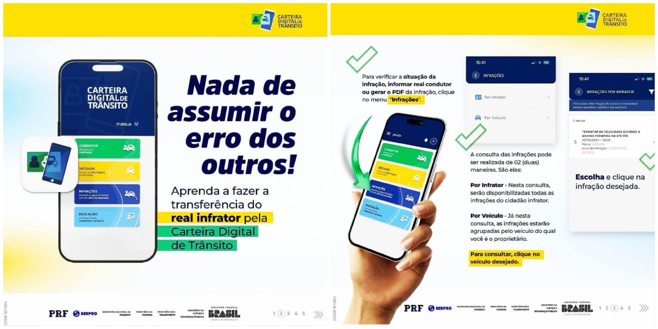 Como indicar o condutor infrator