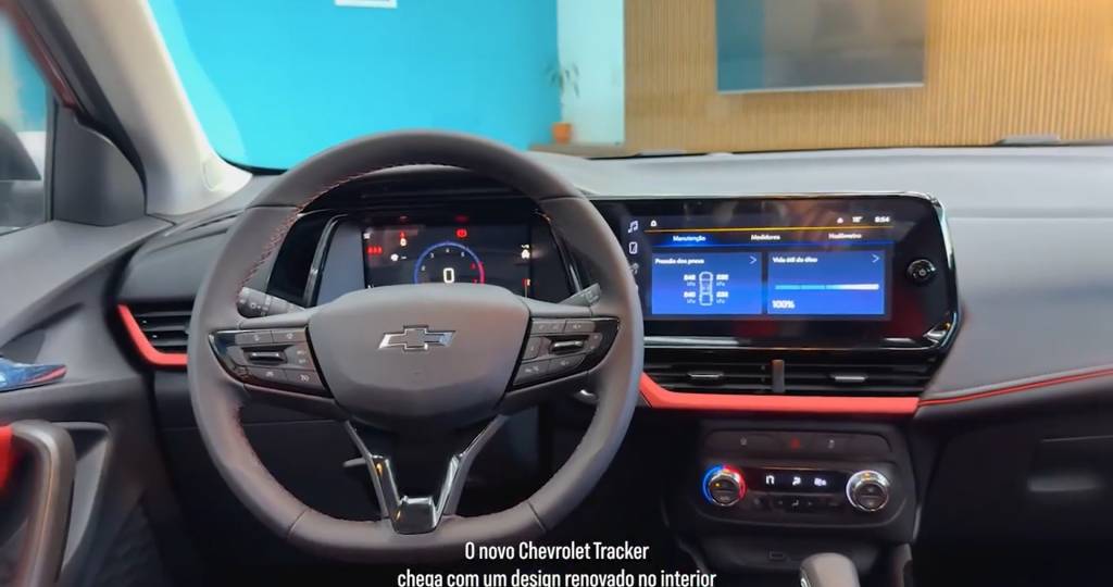 INTERIOR TRACKER 2026 Chevrolet Tracker 2026