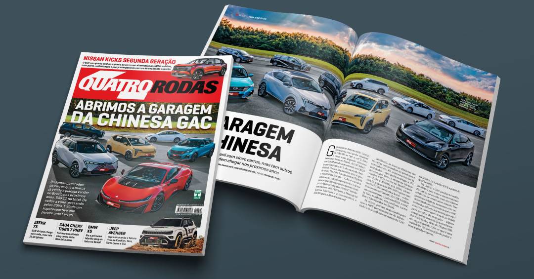 QR de Julho: dirigimos 11 carros da GAC, nova marca chinesa no Brasil