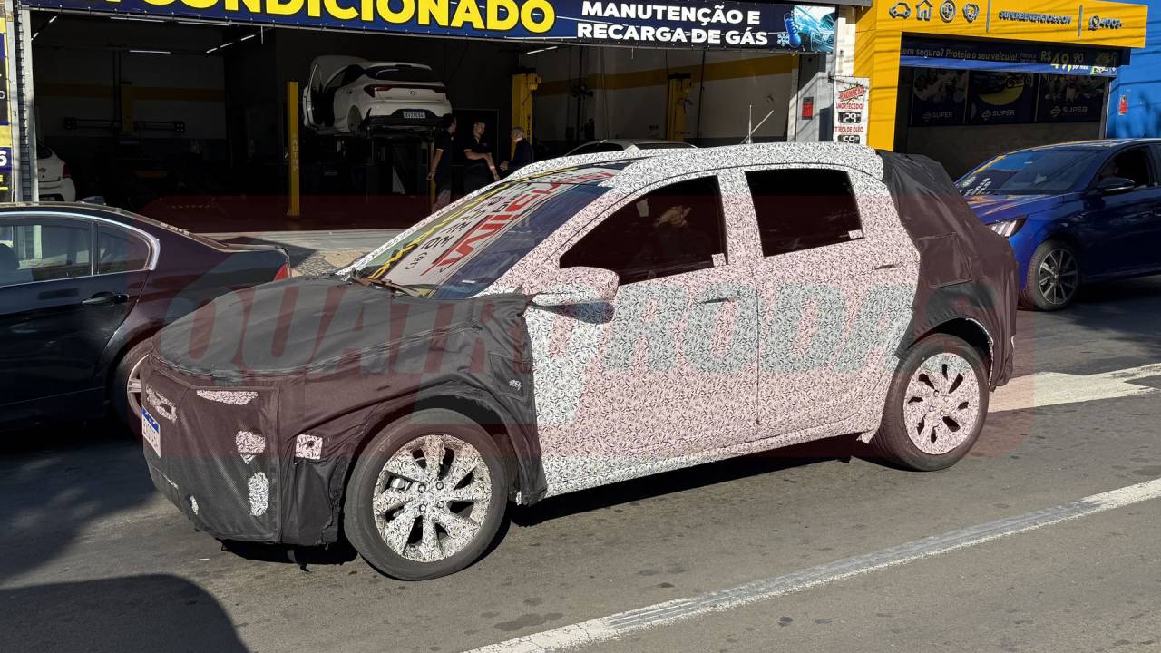 Novo SUV da Chevrolet em testes