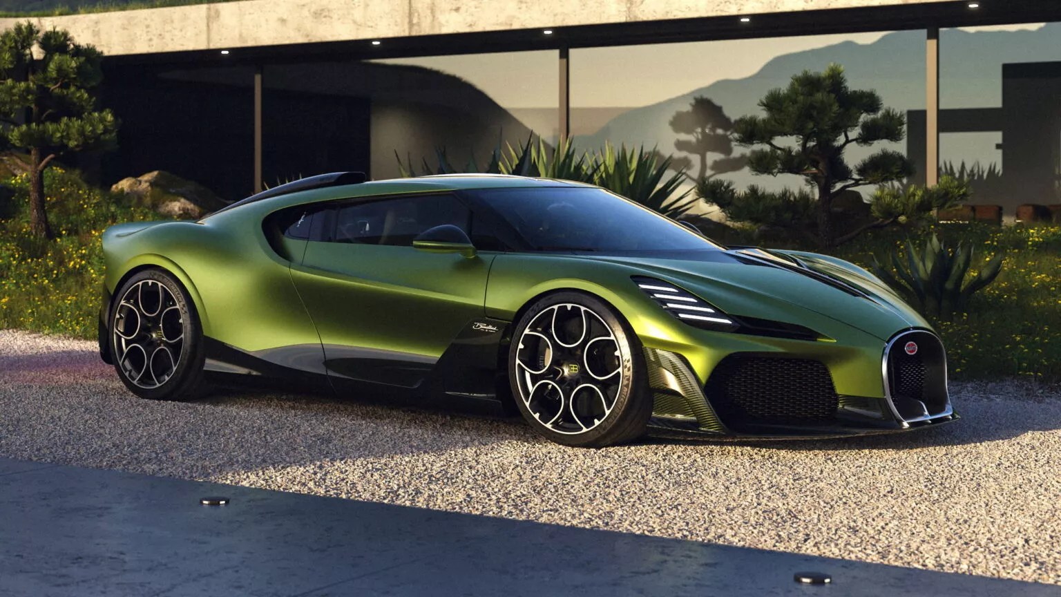 Bugatti Brouillard foi inspirado em cavalo e preço pode superar R$ 170 milhões