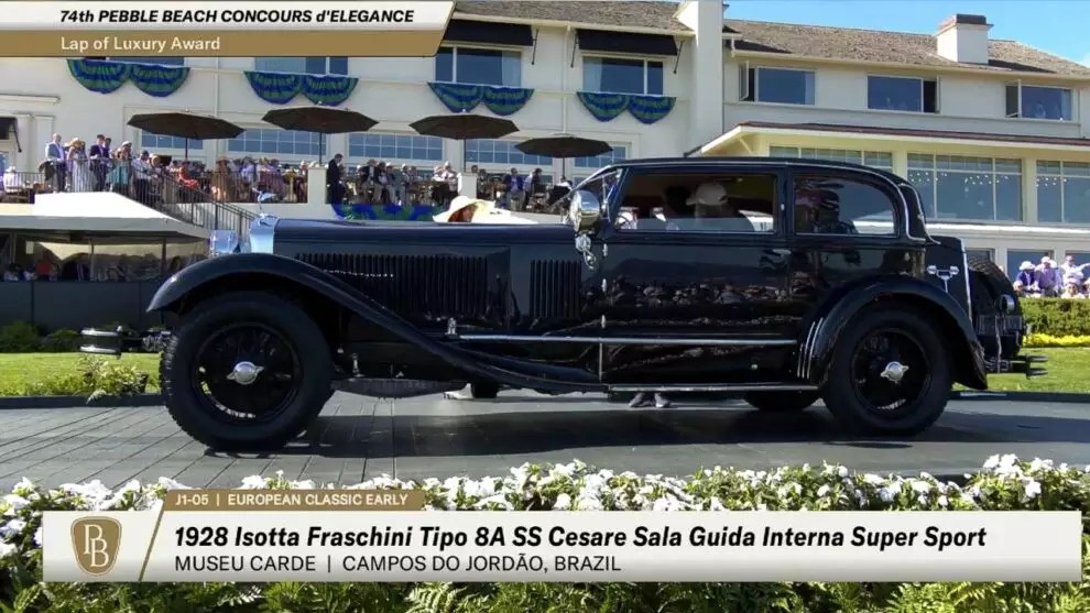Brasil tem Ferrari F50 e Isotta Fraschini premiados na Monterey Car Week 2025