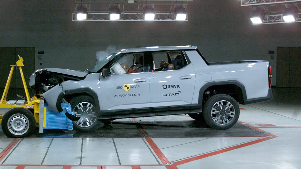 Teste de Segurança Europa do - Maxus eTerron 9