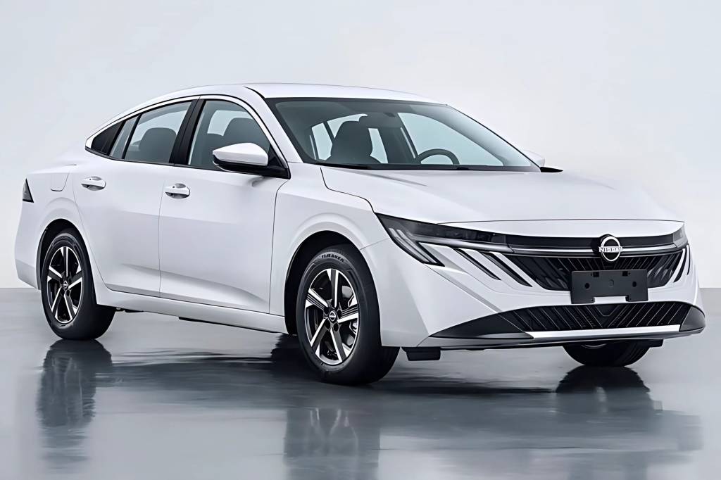 Nissan Sentra 2026 tem primeiras imagens divulgadas e já está em teste no Brasil