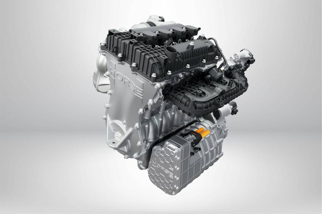 Horse cria motor 1.5 flex ‘tudo em um’ para converter elétricos em híbridos