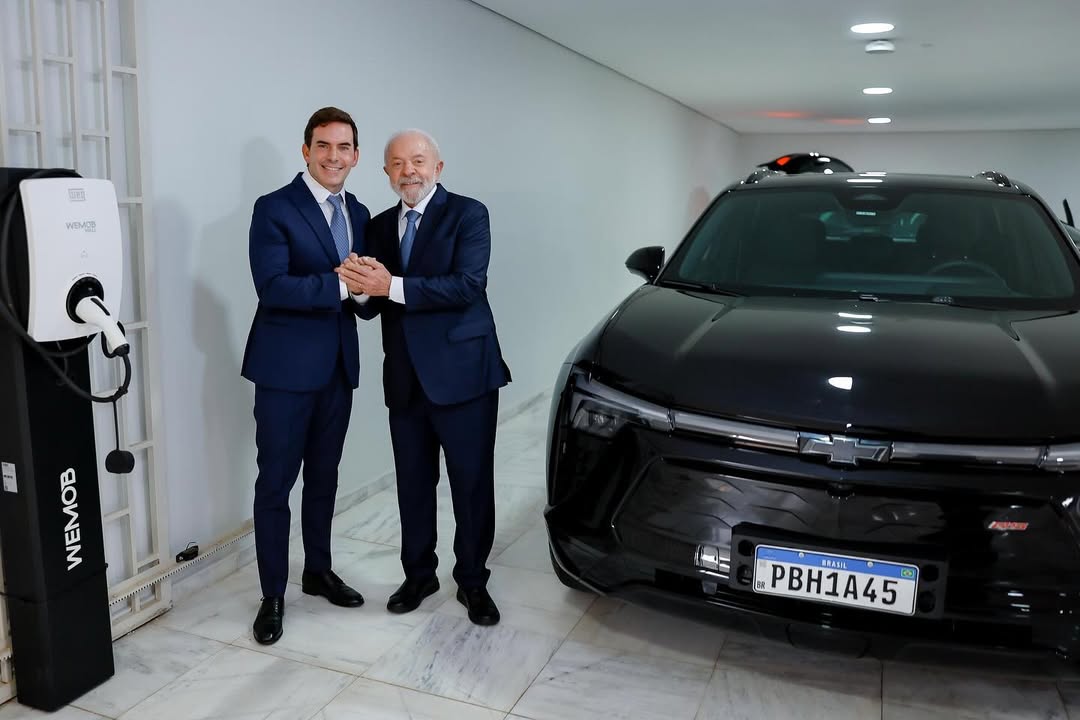 Blazer EV do presidente Lula