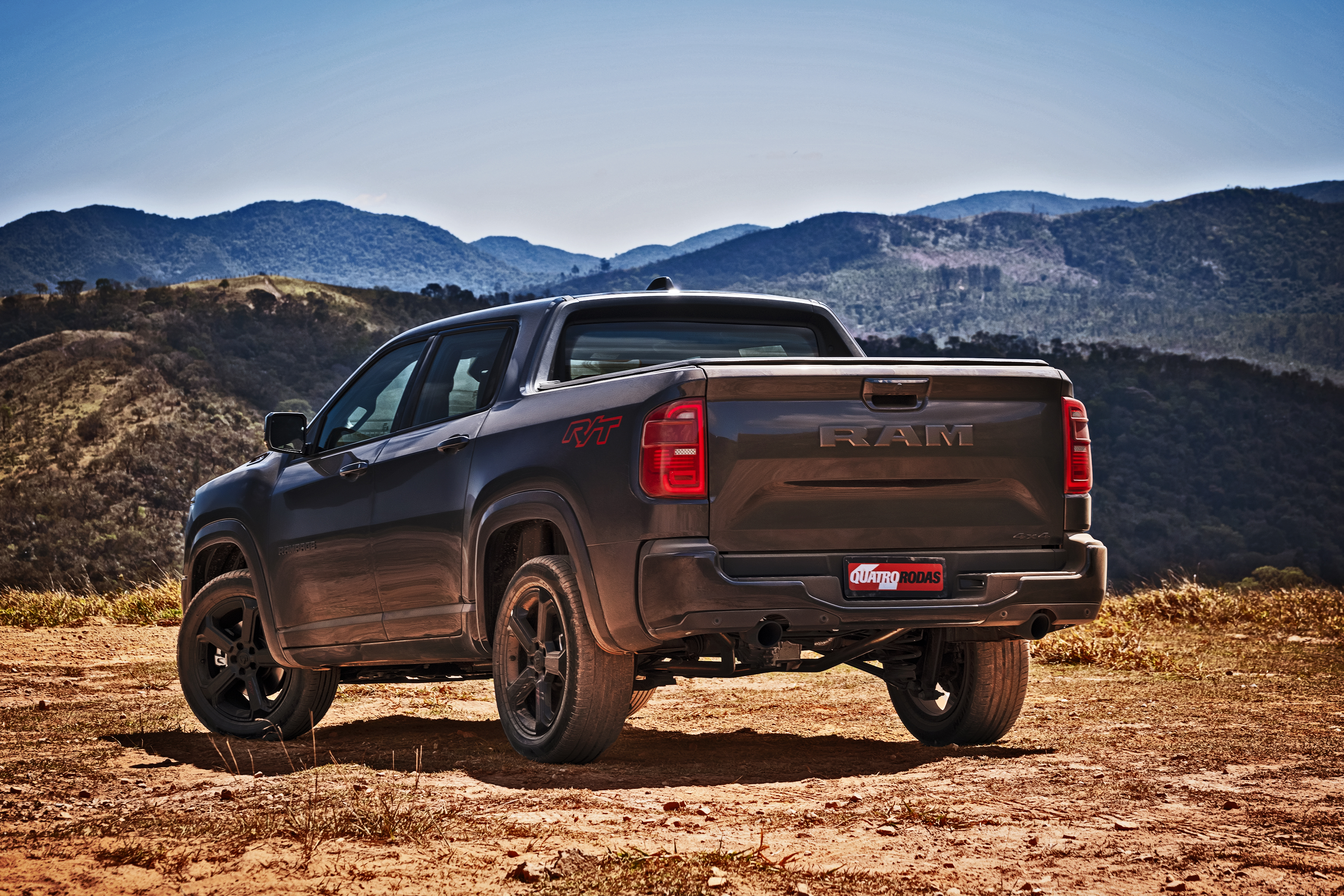 Pneus da Ram Rampage t&ecirc;m tecnologia que inibe furos