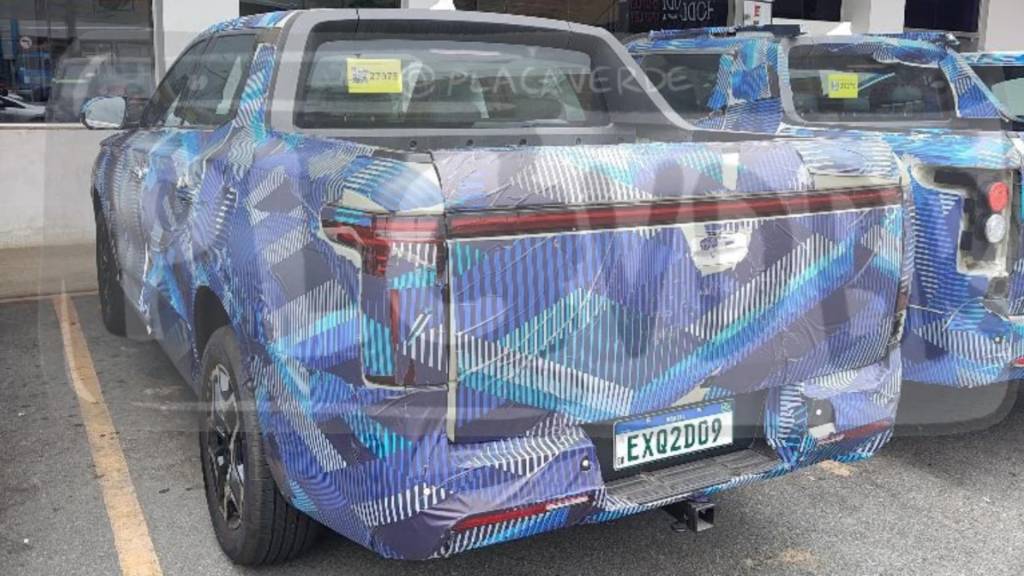 Flagra: BYD segue em testes com sua picape média compacta para encarar a Toro