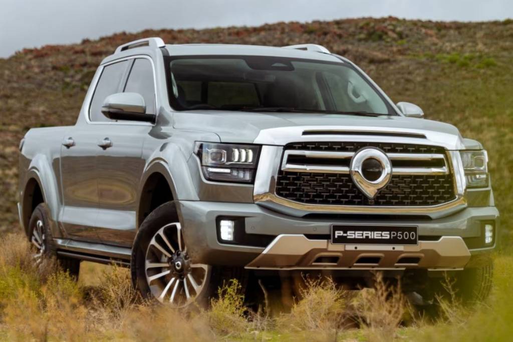 GWM Poer P500 é picape híbrida plug-in luxuosa que pode chegar em 2026