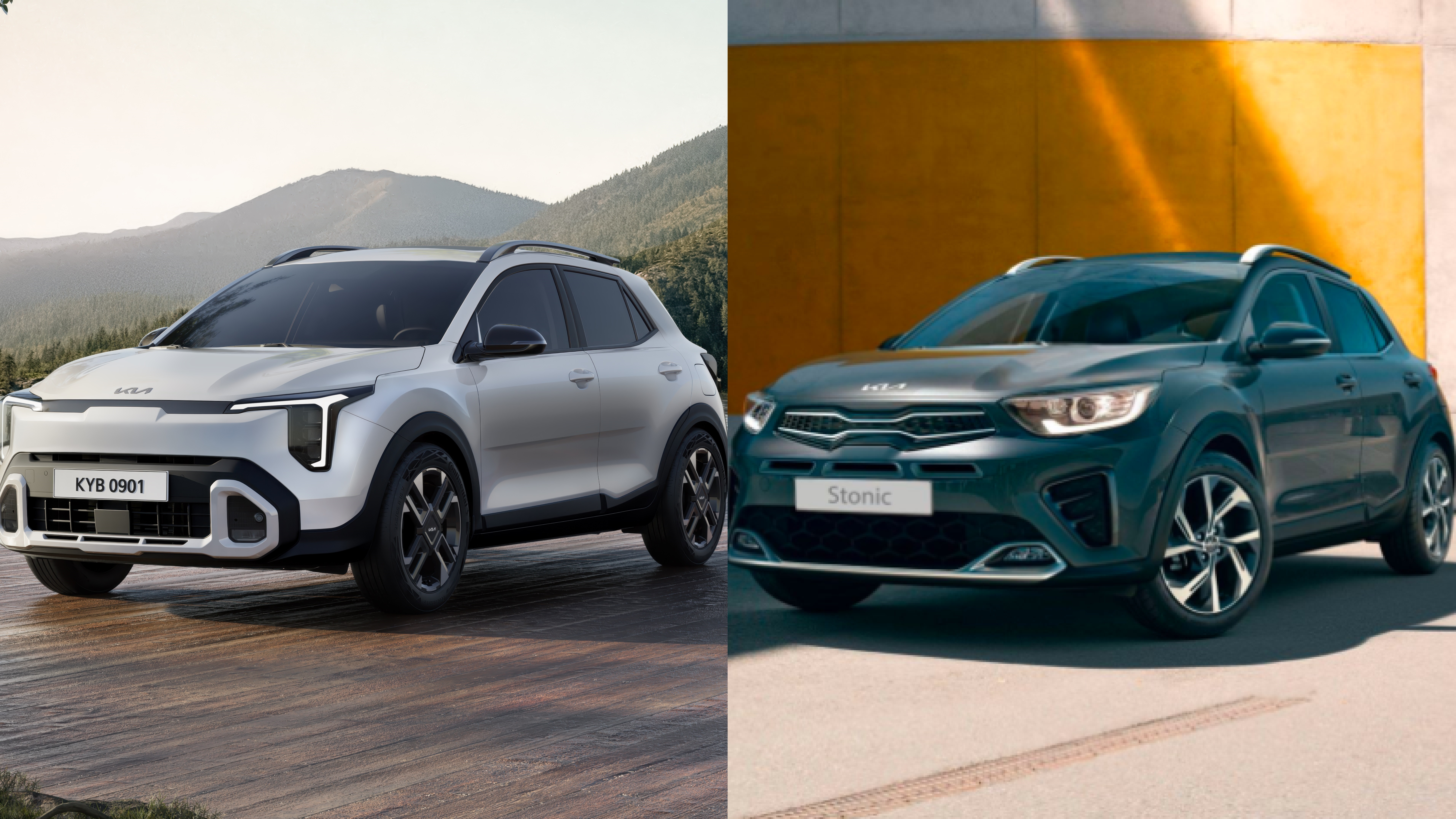 Kia Stonic novo e antigo